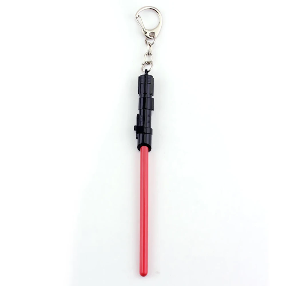 Cool Spaceship Keychains Lightsaber Metal Pendant Keyring